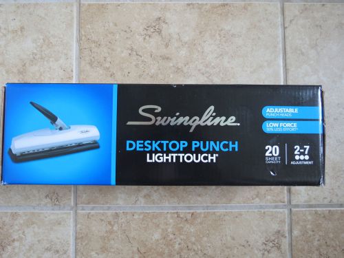 Swingline LightTouch High Capacity 74030 Desktop Punch