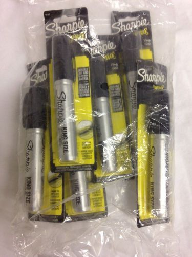 Sharpie Pro King Size Black Marker (Pack Of 6)
