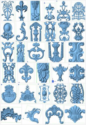 More than 75+ 3d STL Models - Collection for CNC relief artcam vectric aspire