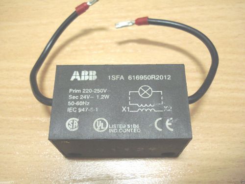 ABB Transformer block 1SFA 616950R2012 220-250V 24V 1,2W IEC947-5-1