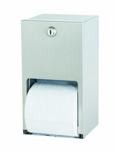 Bradley 5402-000000 22 Gauge Stainless Steel Surface Mounted Toilet Tissue