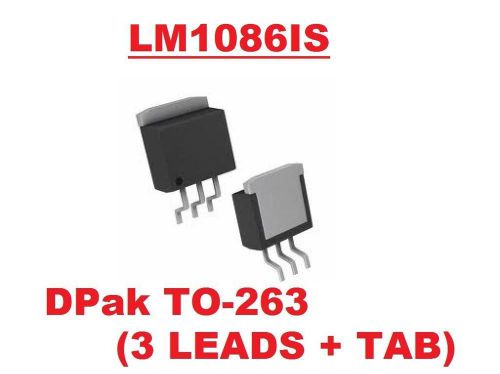 LM1086IS LM1086 3.3V 1.5A LOW POSITIVE REGULATOR ( Qty 5 ) *** NEW ***