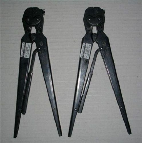 AMP / TYCO CertiCRIMP 90123-5 Type F RATCHETING CRIMP TOOL for SL 156 CONTACTS