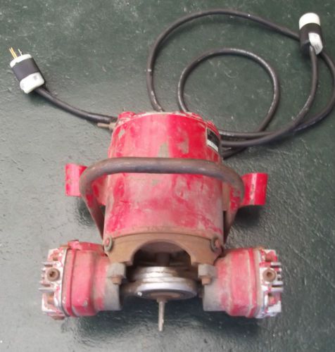 Vintage Milwaukee 49-50-0115 Vacuum Pump w/ GE Motor