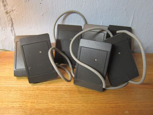 Lot of 7 HID ThinLine II Card Reader