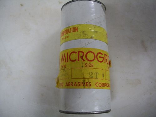 Microgrit Abrasive #12T Full Unopened Can Type WCA