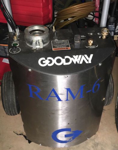 GoodWay RAM-6 Ream-A-Matic Chiller/Boiler/Furnace Tube Cleaner w/Pedal &amp; Cart