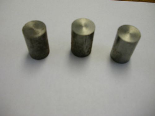 Steel Solid Pin 5/8&#034; OD x 1&#034; Long Package of 3