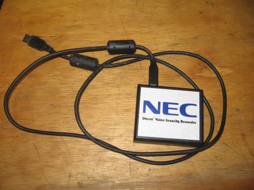 NEC DTERM VOICE SECURITY RECORDER Stock# 780275  USED