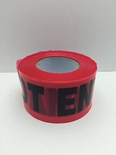 Comfitwear pt-200 red danger barricade tape, for sale