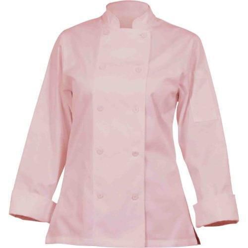 Chef Works CWLJ-PIN Women&#039;s Executive Chef Coat Pink, Size S New