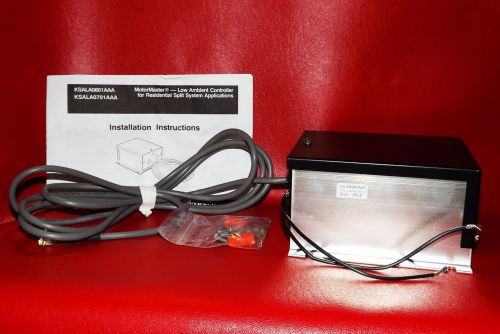 NEW: MotorMaster KSALA0601AAA Low Ambient Controller Kit 230V Temp Regulator
