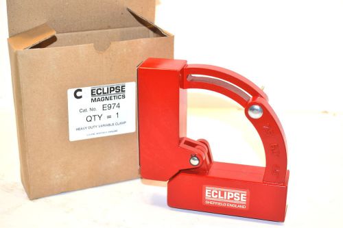 NEW Eclipse UK E974 Adjustable Welders Angle Magnetic Heavy Duty CLAMP #EB0.2.3