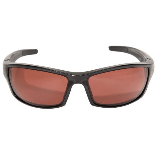 EDGE EYEWEAR Safety Glasses , Red Mirror, Copper, Scratch-Resistant