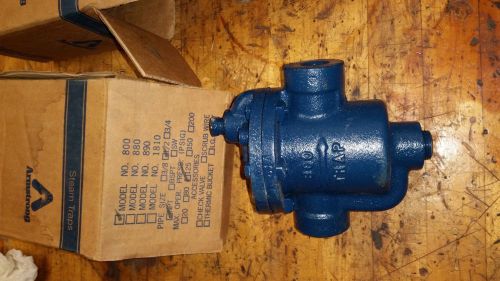 New armstrong 800 1/2 npt 125 psi steam trap for sale