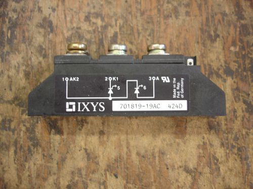 USED IXYS POWER RECTIFIER