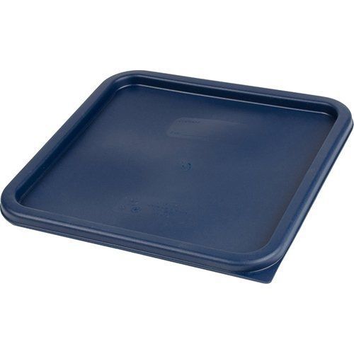 Cambro sfc12 camsquares midnight blue polyethylene lid for 12 qt, 18 qt and 22 for sale