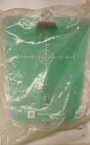 SPECTRA PHYSICS PIPE LASER TARGET 10 INCH