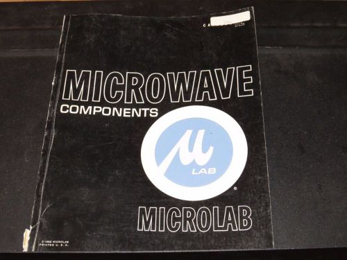 MICROLAB/FXR CATALOG MICROWAVE PRODUCTS 1962 CATALOG  (#119)