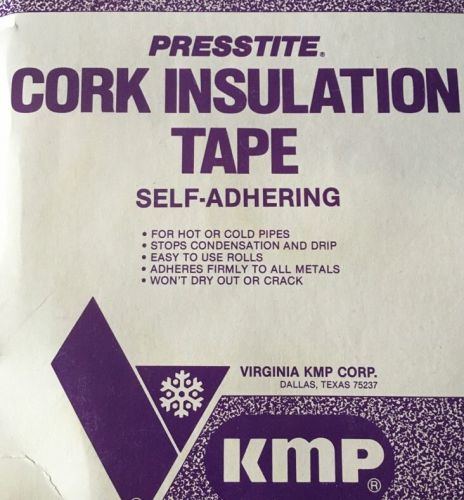 Presstite Cork Insulation Tape – 1/8in. x 2in. x 30ft. Roll