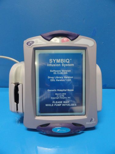 Abbot labs hospira symbiq single channel infusion pump (infusion system) (10444) for sale