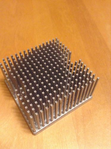 Aluminum Heatsink 60 X 60 X 30 Pins With Mounting Holes