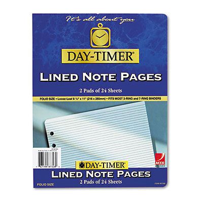 Lined Pages, 8 1/2 x 11, Sold as 1 Package