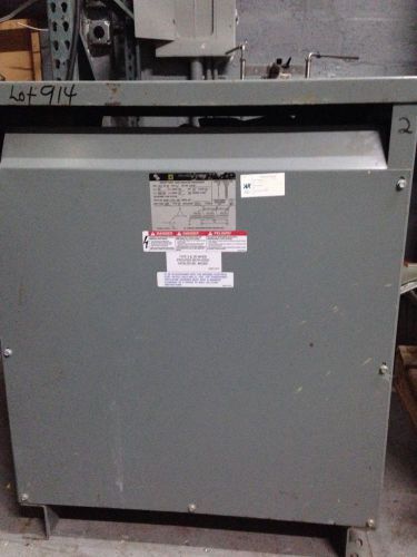 Square d electric transformer - 112.5 kva - 3 phase for sale