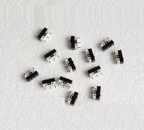 20pcs Micro Switch Limit Switch Touch Switch for Mouse Laptop PC Keyboard 3 Pin