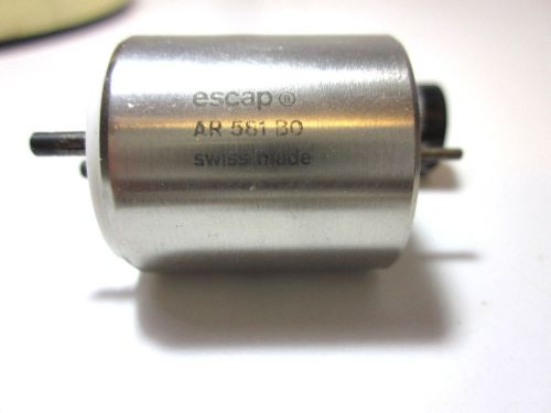 Escap Micro DC Motor 26mm Diameter AR-581-BO, 1.5mm Shaft, 6.68 NC Portescap