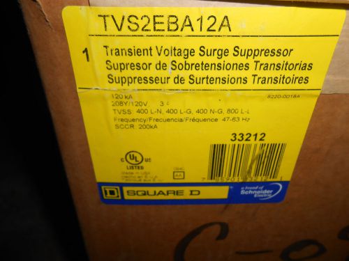 SQUARE D IVS2EMA12A TRANSIENT VOLTAGE SURGE SUPRESSOR