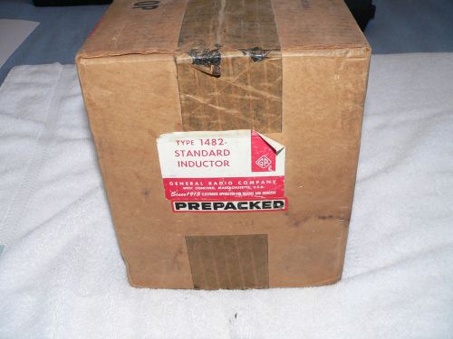 General Radio 1482-M Inductor Standard 200mH +/- 0.1%  NEW IN BOX