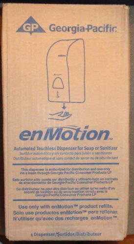 Georgia pacific enmotion soap or sanitizer dispenser 52053 new in box for sale