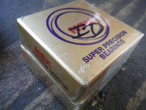 NEW OLD STOCK NSK 7006CTRDULP4Y SUPER PRECISION BEARINGS SET