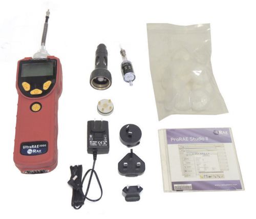 Rae pgm-7360 ultrarae 3000 benzene voc monitor &amp; sensor &amp; battery / warranty for sale