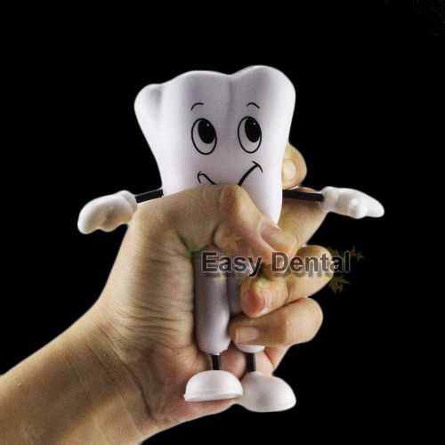 3pcs Hand Pinch Relieve Stress Tension Tooth Shape Vent Reduce Dental Ornamant