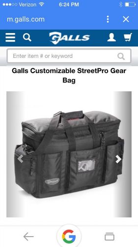 Galls Customizable Street pro Gear Bag