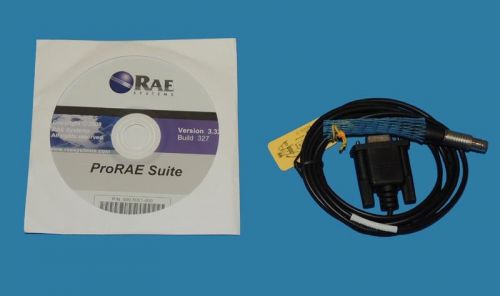 New rae systems 000-5002-000 prorae suite software cd &amp; interface cable 000-5002 for sale