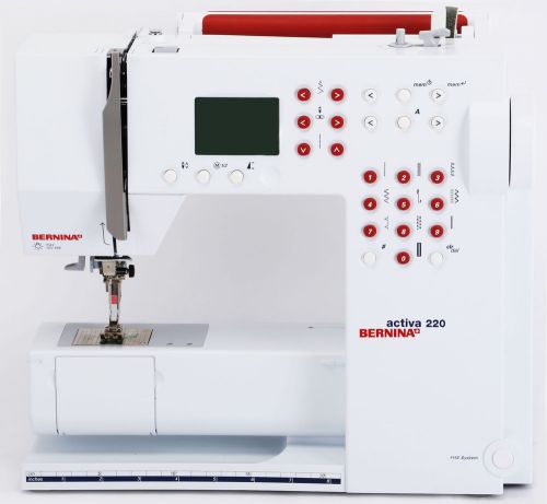 Bernina activa 220 computerized sewing &amp; quilting machine for sale