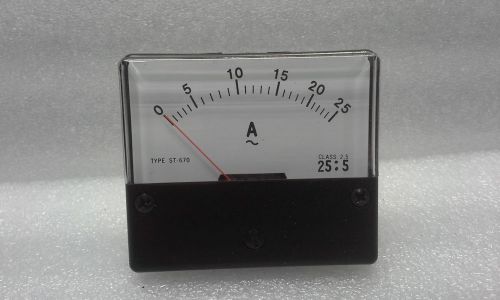 SEW ST-670 PANEL METER 2,5&#034; 0-25AAC IN:0-5AAC