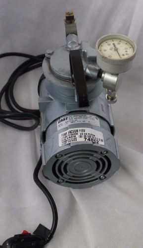 Gast Vacuum Pump ROA-P131-AA 115 volt in great condition. Free shipping