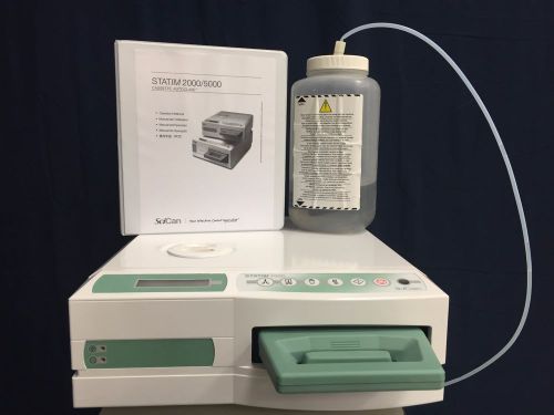Refurbished scican statim 2000 autoclave sterilizer w one cassette &amp; manual for sale
