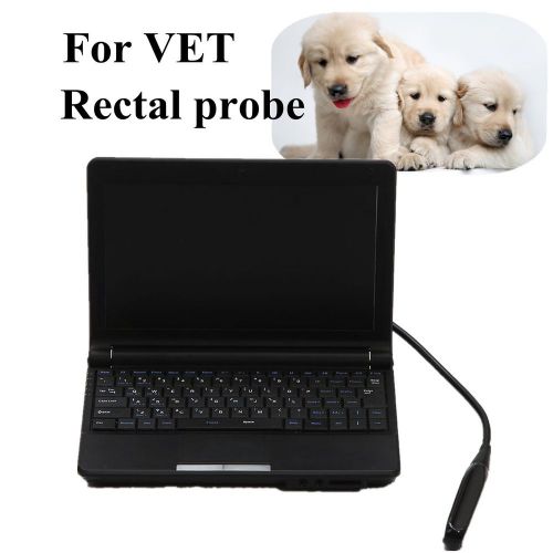 VET Veterinary Digital Ultrasound Scanner Machine + Rectal probe + Free 3D