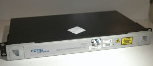 Nortel  Networks OMX 4ch CWDM Dual Taps C-Band NTOH33JBES OTC IN &amp; OUT Monitors