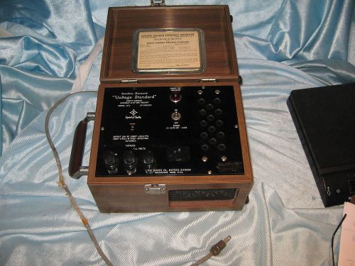 US Army SENSITIVE RESEARCH INSTRUMENT CORP STV DC VOLTAGE STANDARD TESTER