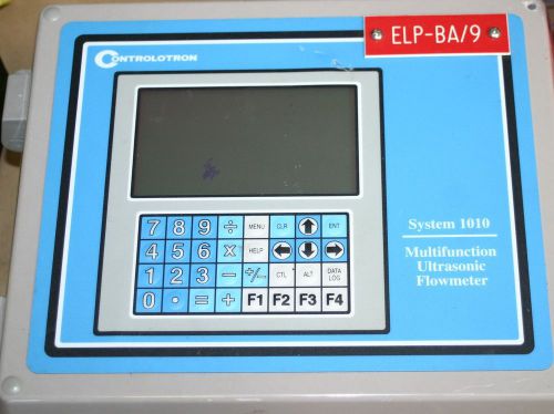 Controlotron 1010 multifunction ultrasonic flowmeter display controller 1010edn for sale