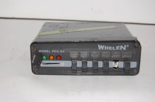 Whelen PCC-S9R Power Control Center Untested
