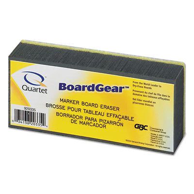 Boardgear dry erase board eraser, foam, 5w x 2 3/4d x 1 3/8h, sold as 1 each for sale