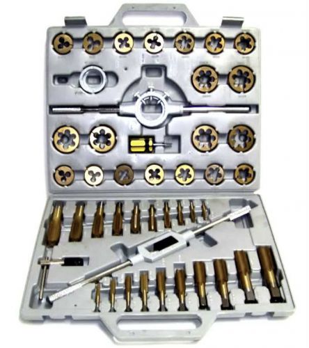 New 45pc tap and die set metric tungsten steel titanium tools for sale