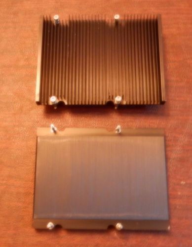 Heat Sink  Black Aluminum for Processor&#039;s/R &amp; D/Art